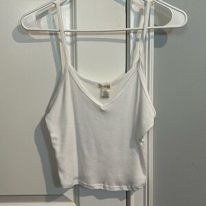 White tank top